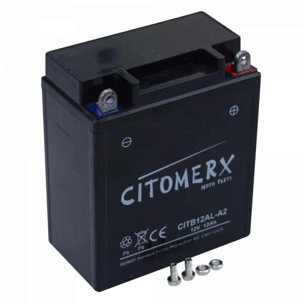 Citomerx Powersports GEL Batterie 12V/12AH - CITB12AL-A2, CITOMERX  MOTORRAD GEL, CITOMERX POWERSPORTS, PRODUKTPROGRAMM
